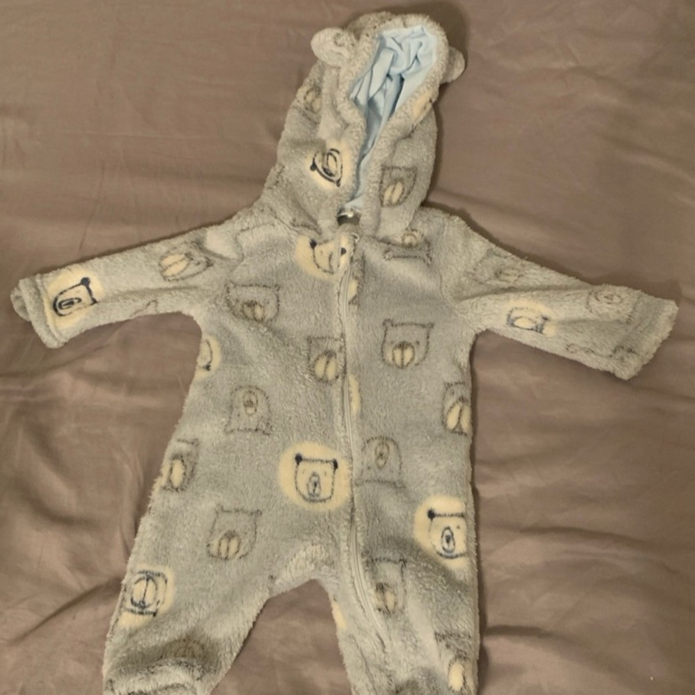 Minibean Bear Onesie NWOT